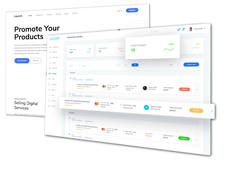 website application examples